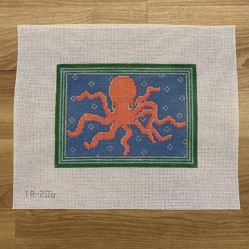 Octavius the Octopus Canvas (13 mesh)