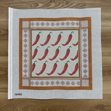 Chili Peppers Pillow