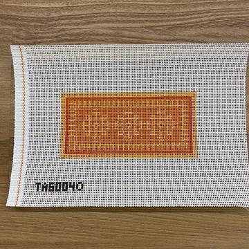 Logo Eyeglass Case - Orange