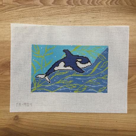 Blue Whale Swimming (18 mesh)