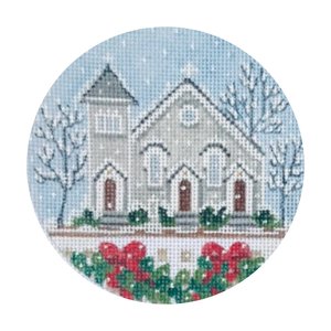 Winter Ornaments - Gray Church