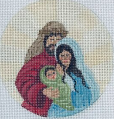 Winter Ornaments - Holy Family