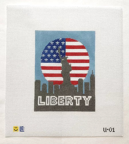 Lauren Bloch Designs Liberty Moon Canvas