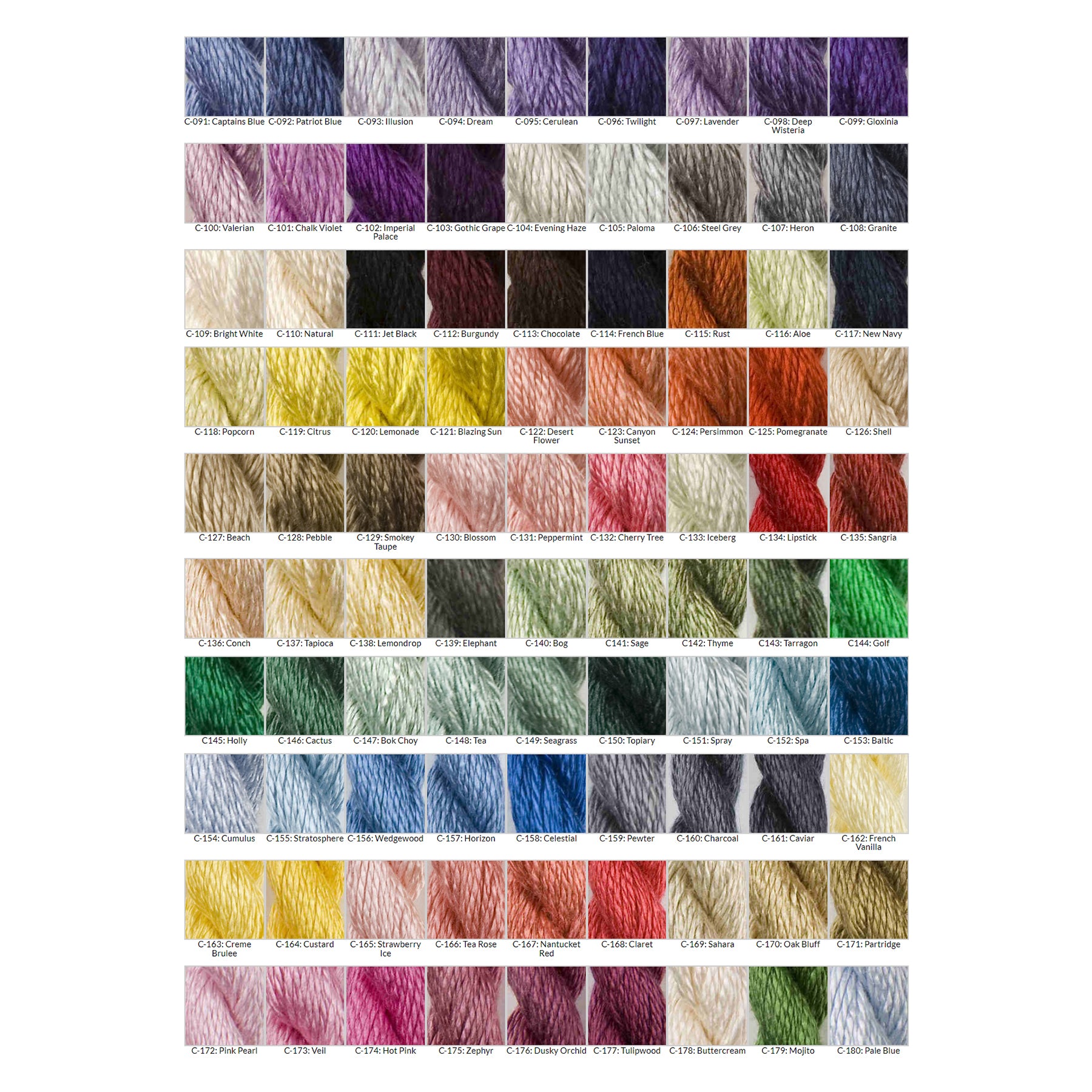 Vineyard Silk Classic ∙ C181 - 242 — Stitching Fox