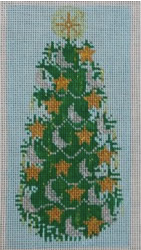 Stars & Moons Christmas Tree