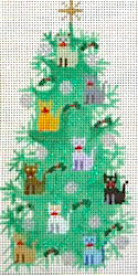 Cat Christmas Tree