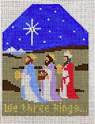 Three Kings & Star Ornament