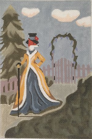 Madame Fox & Gate Canvas