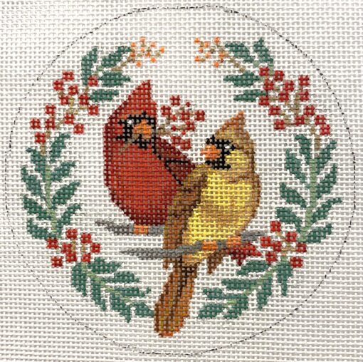 Two Cardinal & Laurel