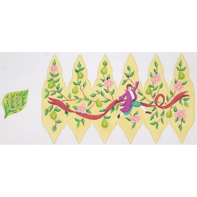 12 Days of Christmas Stuffed Pear Ornament – 10 Lords-a-Leaping