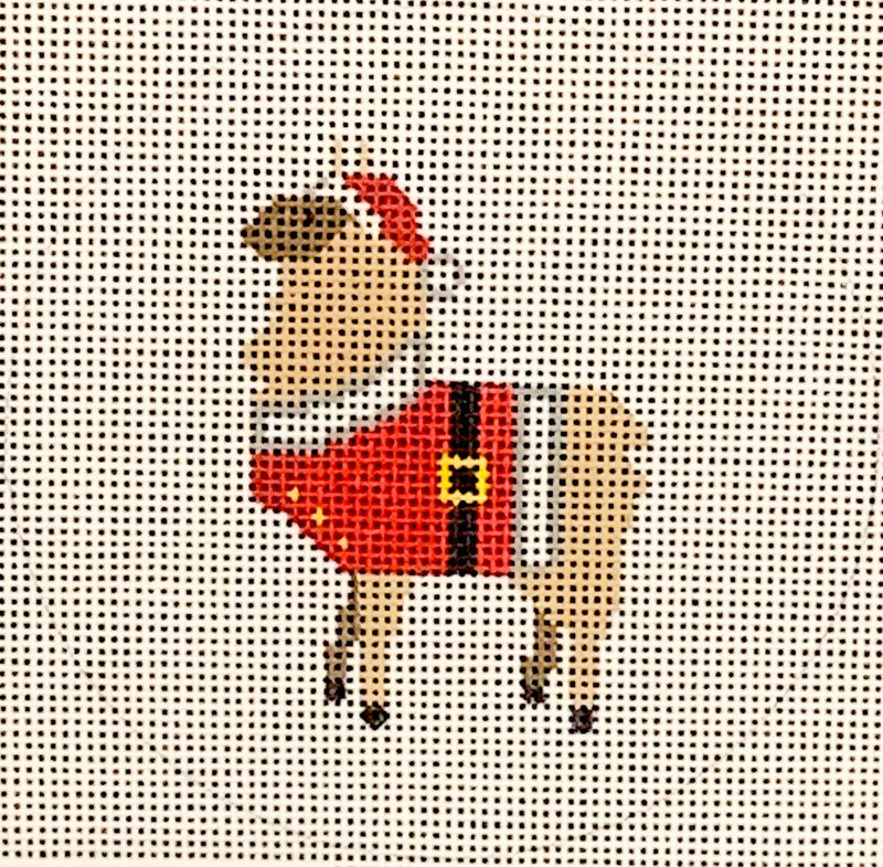 Llama Santa