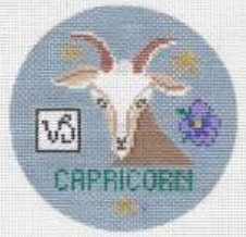 Zodiac Round - Capricorn