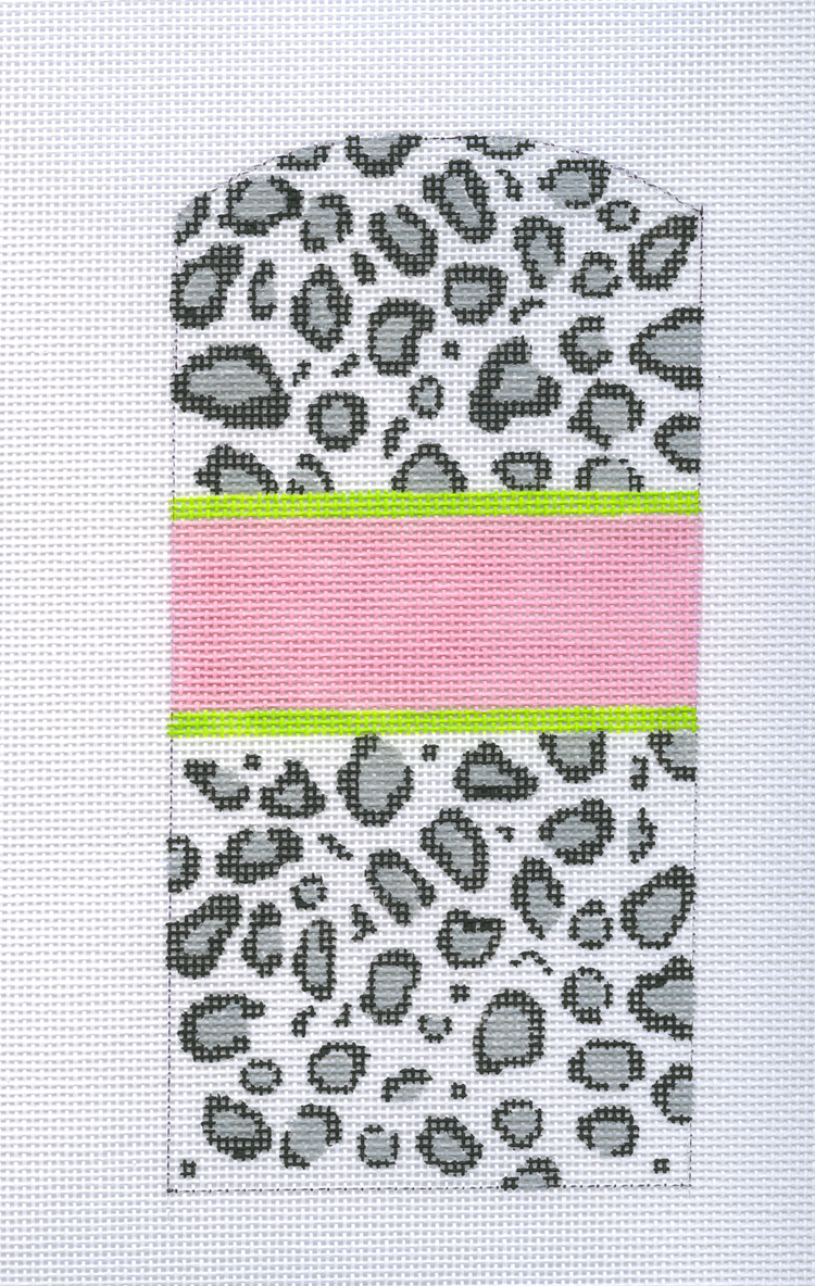 Eyeglass Case - Animal Print - Pink (Front)