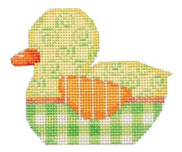 Swirls/Gingham Duckie