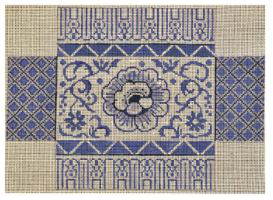 Blue and White Brickcover