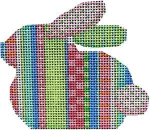 Bright Stripes Bunny