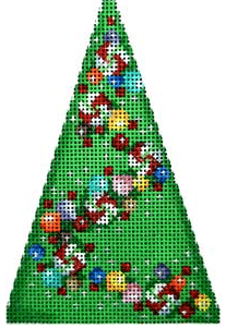 Candy Garland Mini Tree