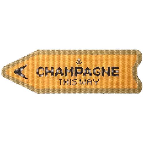 Champagne This Way - Orange (18m)