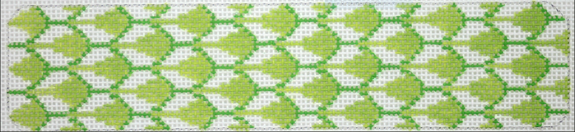 Cuff/Bookmark – Herend-inspired Fishnet – limes
