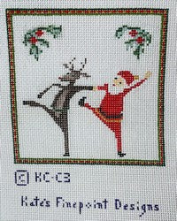 Santa and Rudolph · Coaster