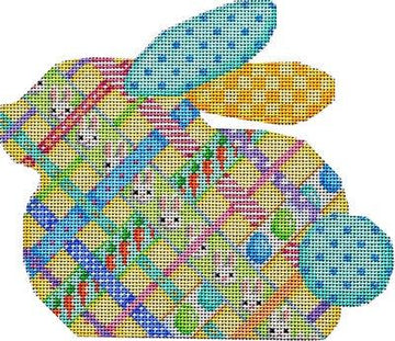 Diagonal Woven Ribbon Bunny