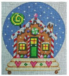 Gingerbread House Snowglobe I