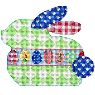 Harlequin/Eggs Bunny