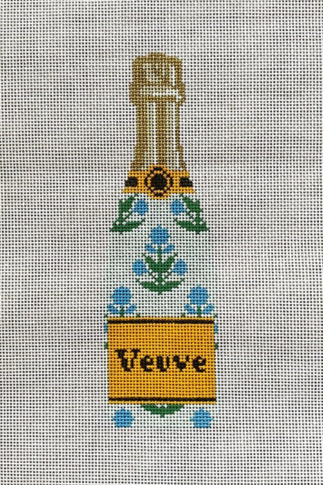 Veuve Bottle  - Block Print