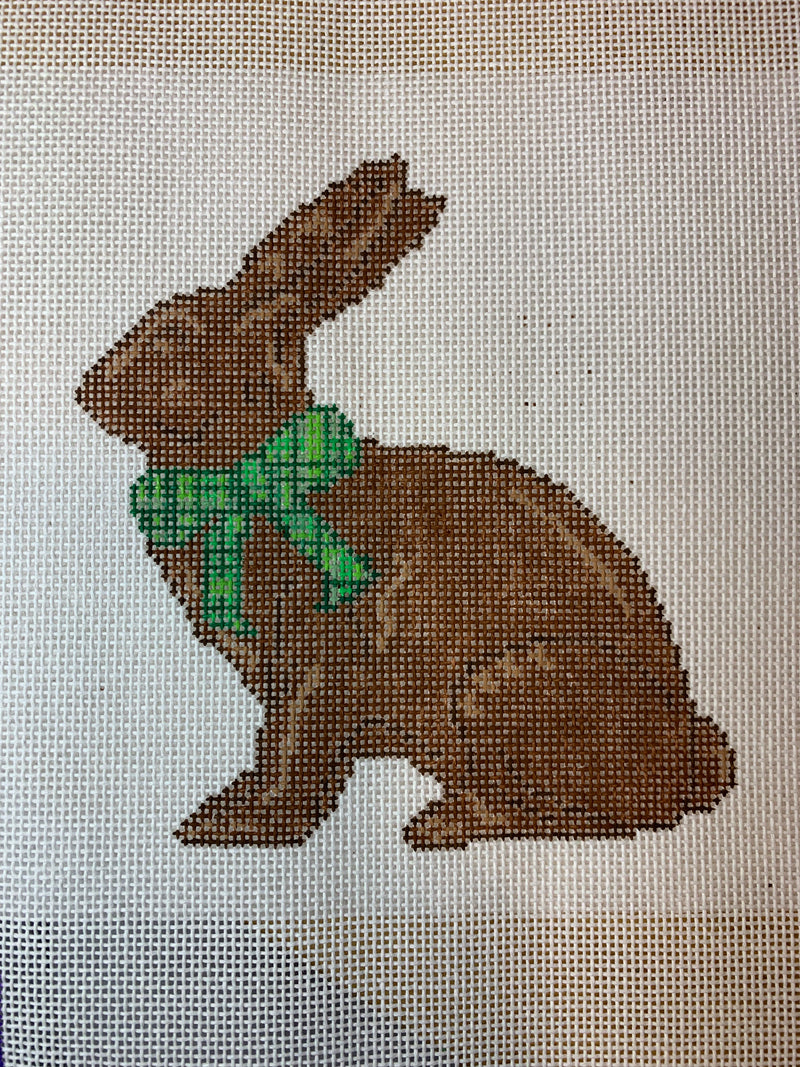 Chocolate Bunny with Bow