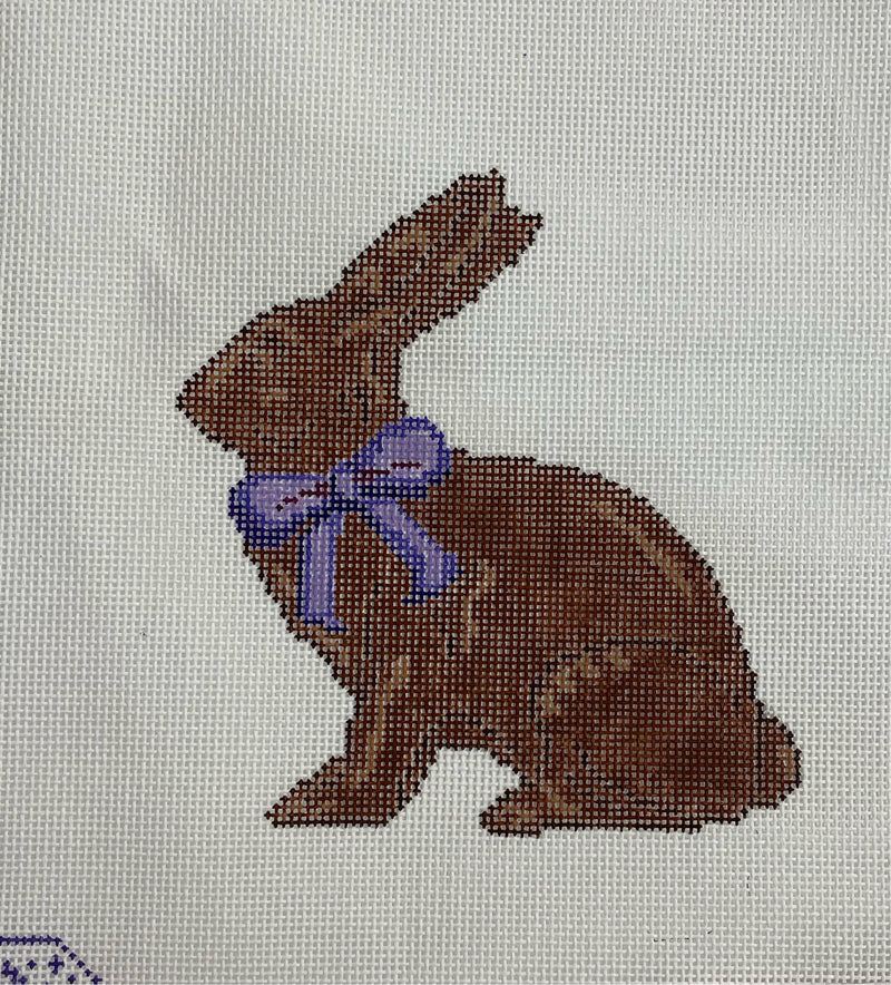 Chocolate Bunny with Bow