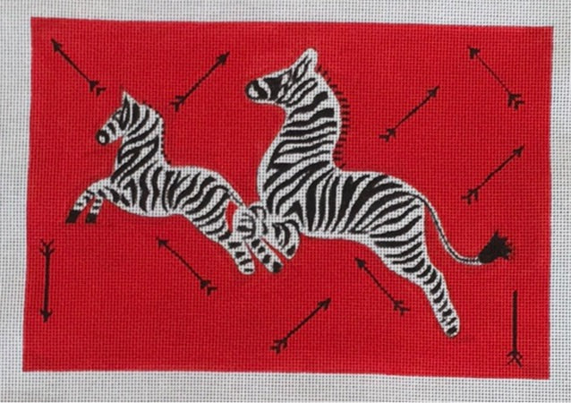 Leaping Zebra