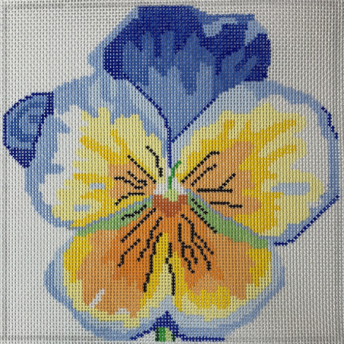 8" Simple Flowers - Pansy