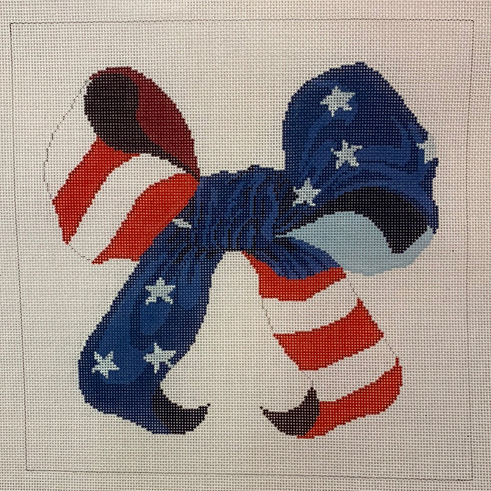 Bow - Red, White & Blue 12"