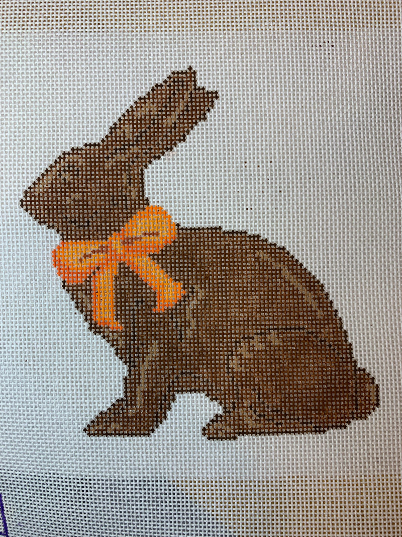 Chocolate Bunny with Bow