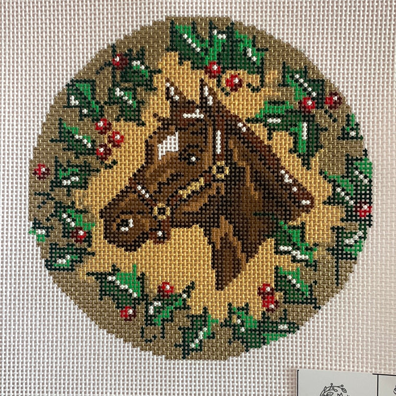 Thoroughbred with Holly