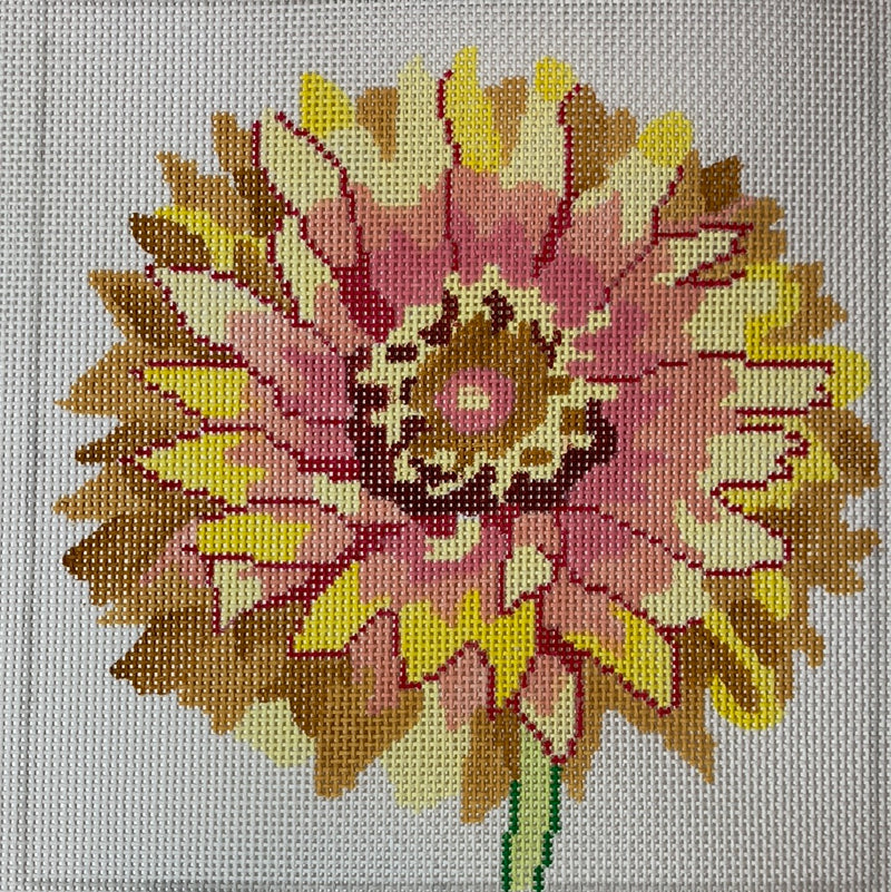 8" Simple Flowers - Summer Day Zinnia