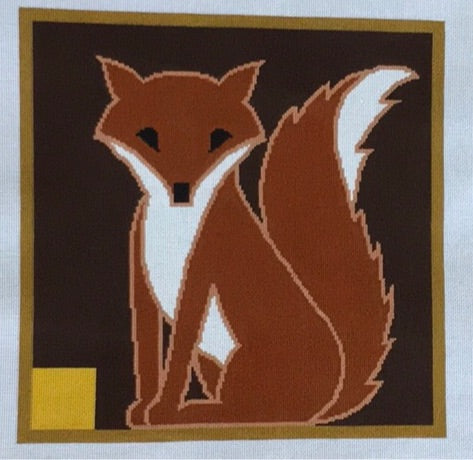 Seated Fox
