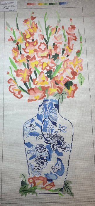 Chinese Vase with Gladiolus