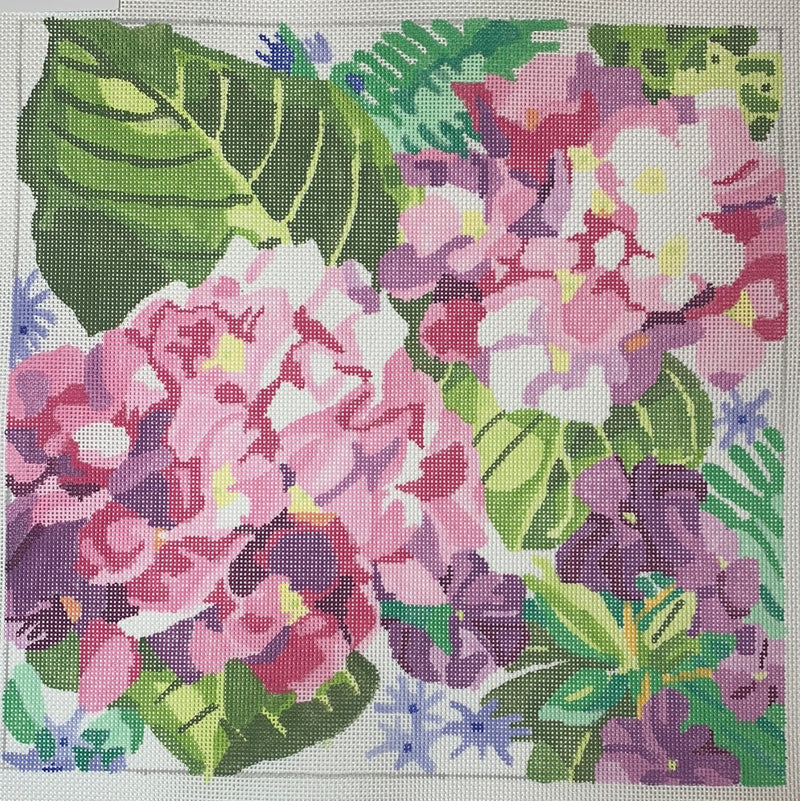 Large Hydrangea & Blossoms