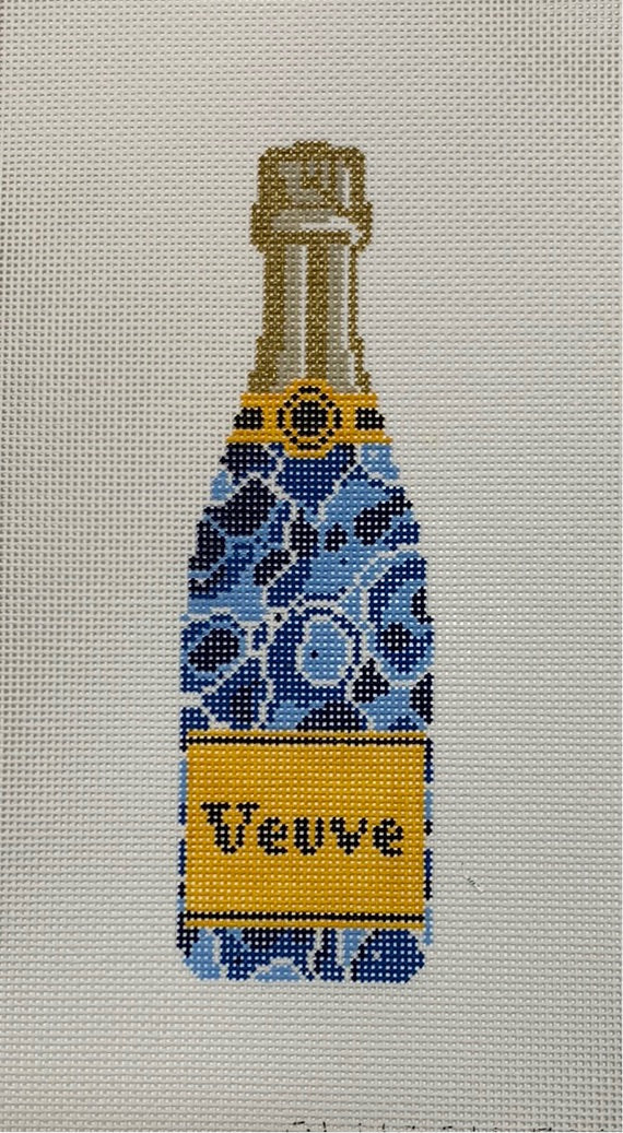Veuve Bottle - Blue Marble