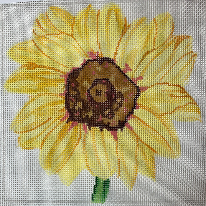 8" Simple Flowers - Sunflower