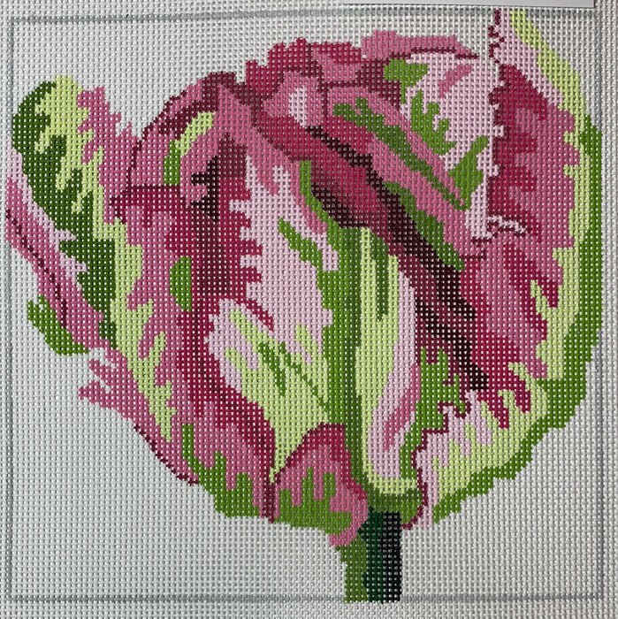 8" Simple Flowers - Princess Tulip