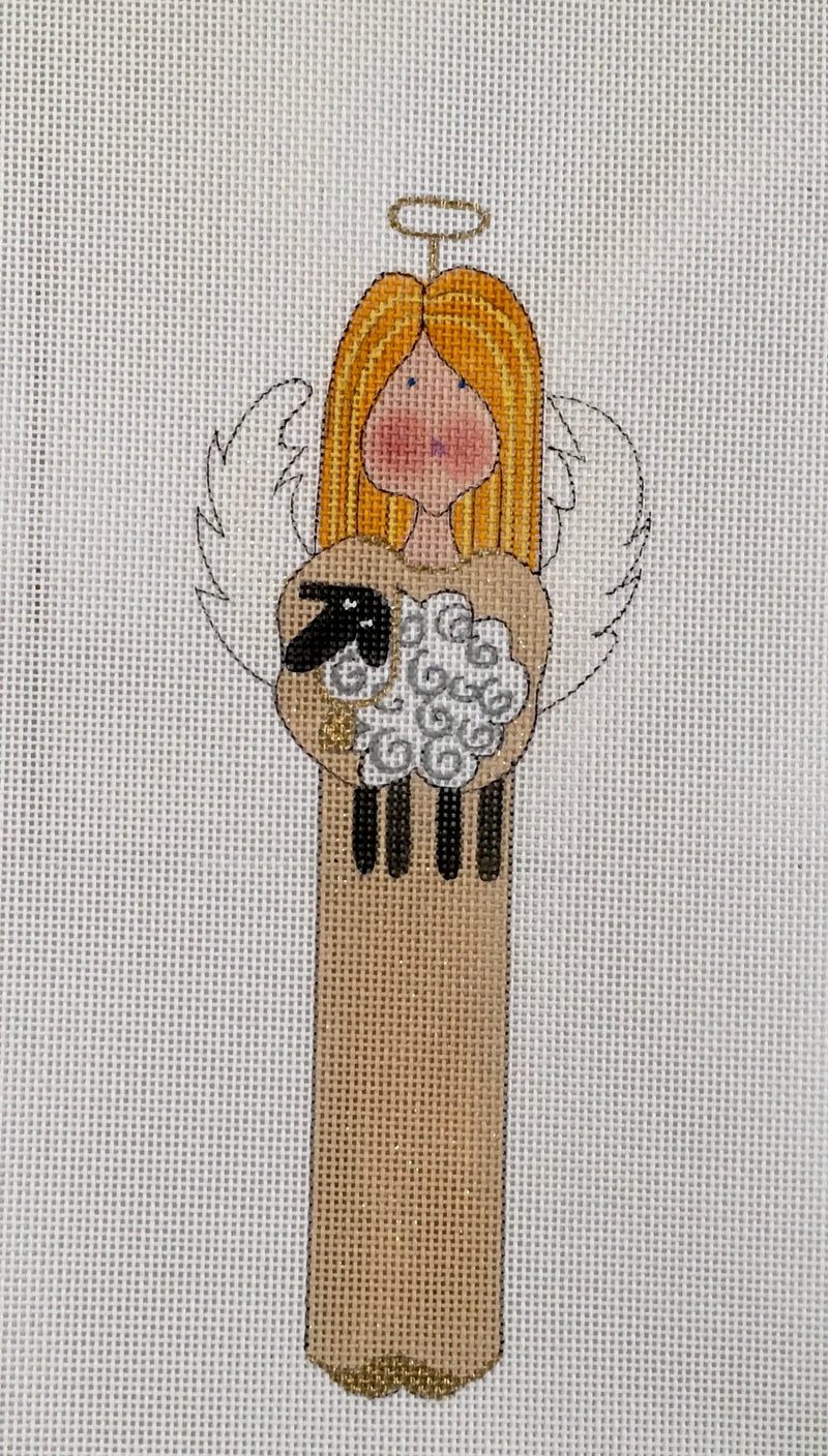 Angel with little lamb