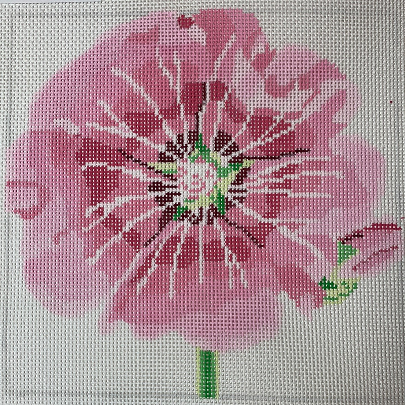 8" Simple Flowers - Holly Hock