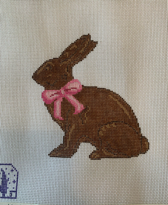 Chocolate Bunny with Bow