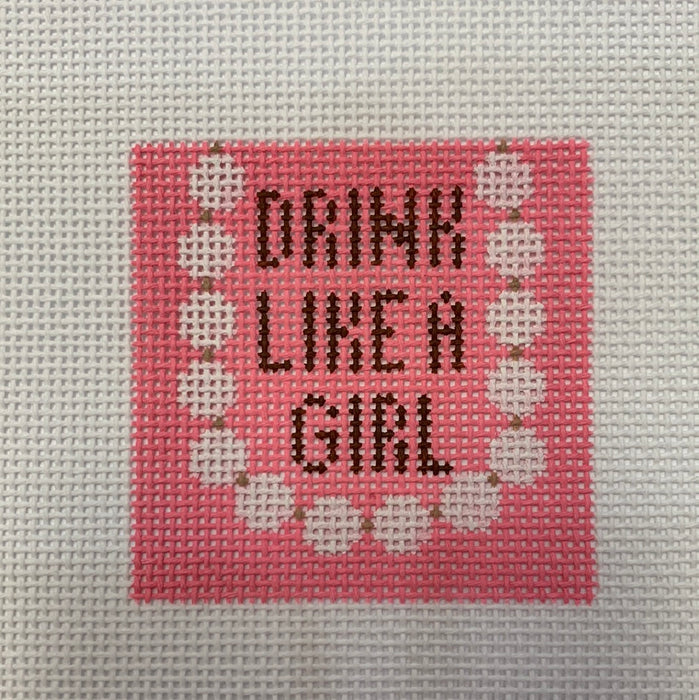 Drink Like A Girl Coozie Insert