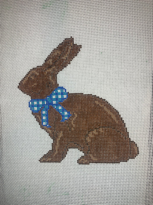 Chocolate Bunny with Bow