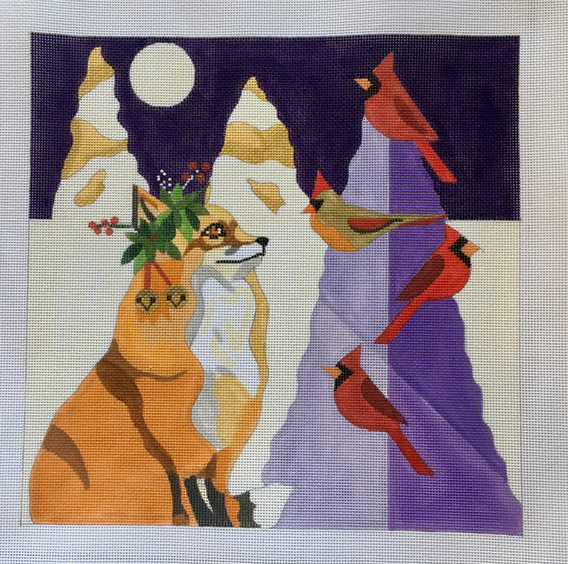 Christmas Fox and Friends