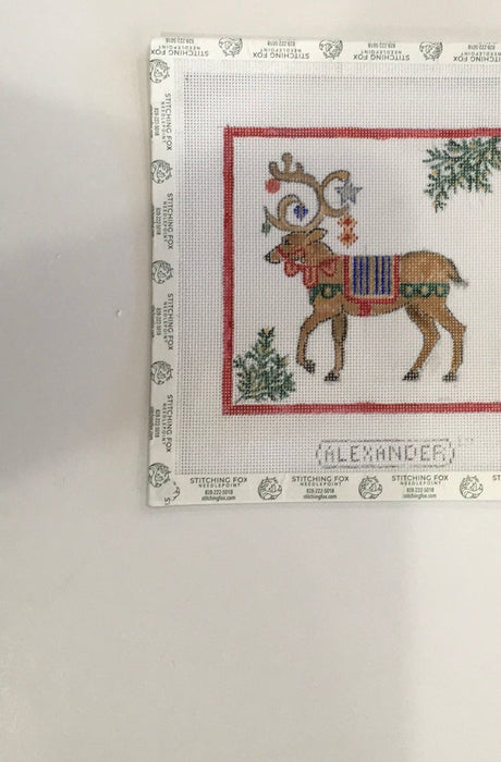 Reindeer with Holiday Ornaments