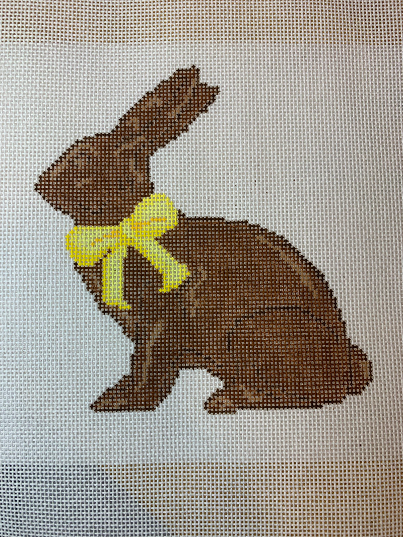 Chocolate Bunny with Bow